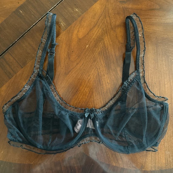 Agent Provocateur Midnight Sheer Bralette